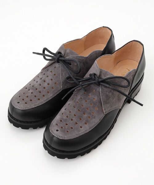 PINK HOUSE/ピンクハウス パンチングシューズ クロ S