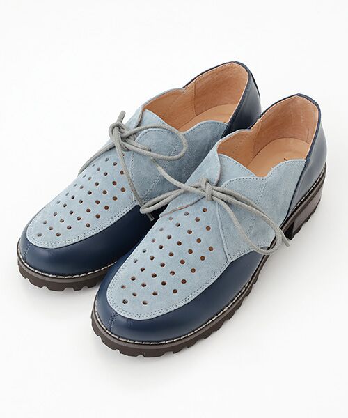 PINK HOUSE/ピンクハウス パンチングシューズ ネイビー S