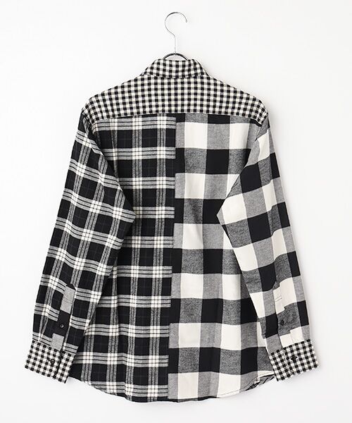 PINK HOUSE / ピンクハウス シャツ・ブラウス | ●ビエラチェックパッチワークブラウス | 詳細1