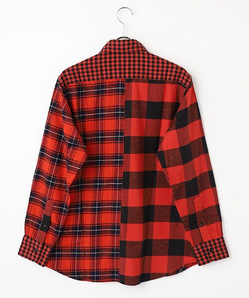 PINK HOUSE / ピンクハウス シャツ・ブラウス | ●ビエラチェックパッチワークブラウス | 詳細3