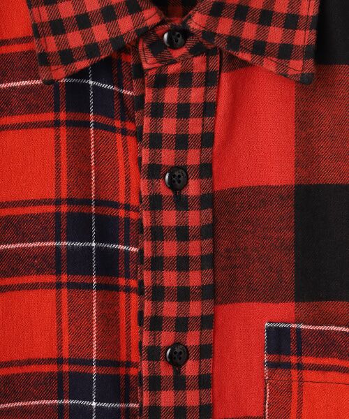 PINK HOUSE / ピンクハウス シャツ・ブラウス | ●ビエラチェックパッチワークブラウス | 詳細4