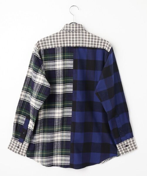 PINK HOUSE / ピンクハウス シャツ・ブラウス | ●ビエラチェックパッチワークブラウス | 詳細5