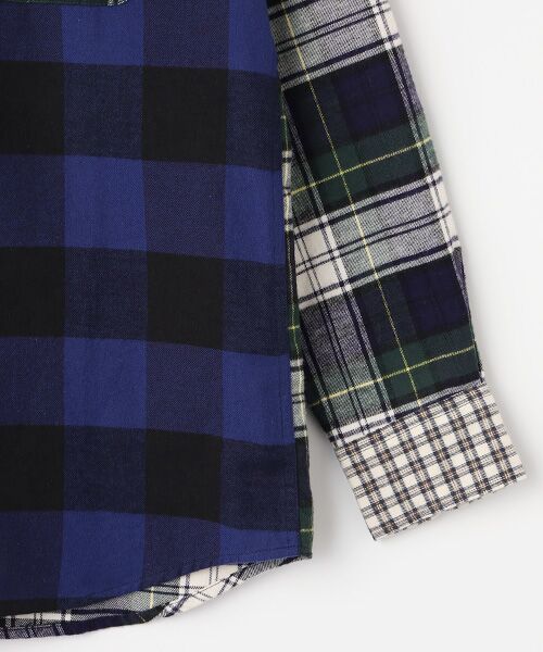 PINK HOUSE / ピンクハウス シャツ・ブラウス | ●ビエラチェックパッチワークブラウス | 詳細7