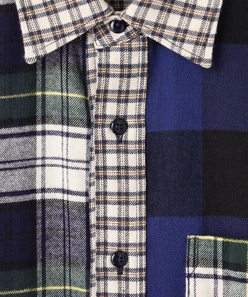 PINK HOUSE / ピンクハウス シャツ・ブラウス | ●ビエラチェックパッチワークブラウス | 詳細8