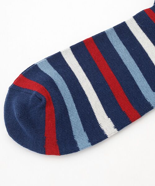 PINK HOUSE / ピンクハウス ソックス | ●ロゴ入りボーダーソックス | 詳細2