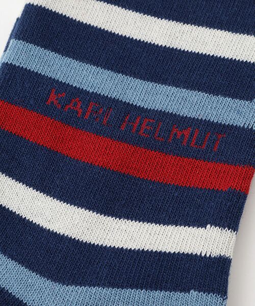 PINK HOUSE / ピンクハウス ソックス | ●ロゴ入りボーダーソックス | 詳細3