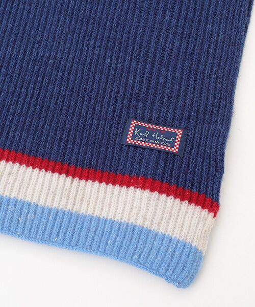 PINK HOUSE / ピンクハウス マフラー・ショール・スヌード・ストール | ●ライン入りマフラー | 詳細3