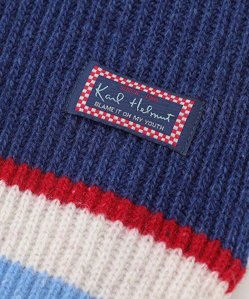 PINK HOUSE / ピンクハウス マフラー・ショール・スヌード・ストール | ●ライン入りマフラー | 詳細4