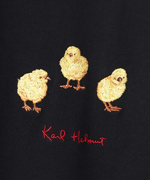 PINK HOUSE / ピンクハウス カットソー | ●ひよこモチーフ刺繍カットソー | 詳細1