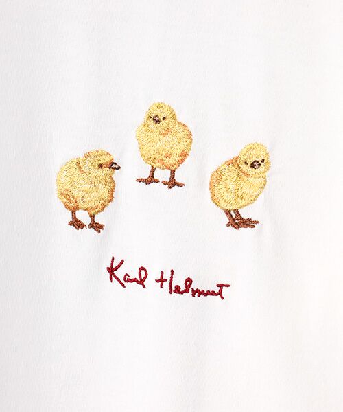 PINK HOUSE / ピンクハウス カットソー | ●ひよこモチーフ刺繍カットソー | 詳細2