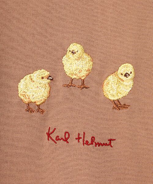 PINK HOUSE / ピンクハウス カットソー | ●ひよこモチーフ刺繍カットソー | 詳細3