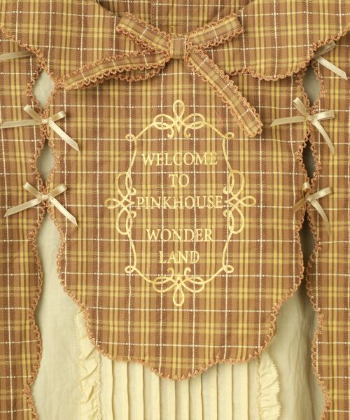 PINK HOUSE / ピンクハウス ロング・マキシ丈ワンピース | ●オリジナルコードチェックミディワンピース | 詳細2