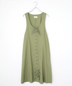 Pinkhouse wonderful world 緑系チェック柄半袖ワンピース PINK HOUSE / ピンクハウス ワンピース（条件：グリーン系