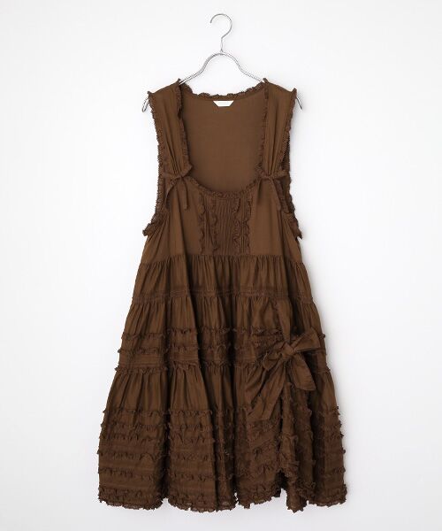 Blumarine ノースリーブワンピース クリーム Blumarine ノースリーブワンピース クリーム