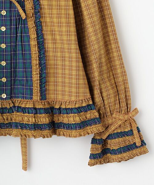 PINK HOUSE / ピンクハウス シャツ・ブラウス | ●オリジナルコードチェックブラウス | 詳細6