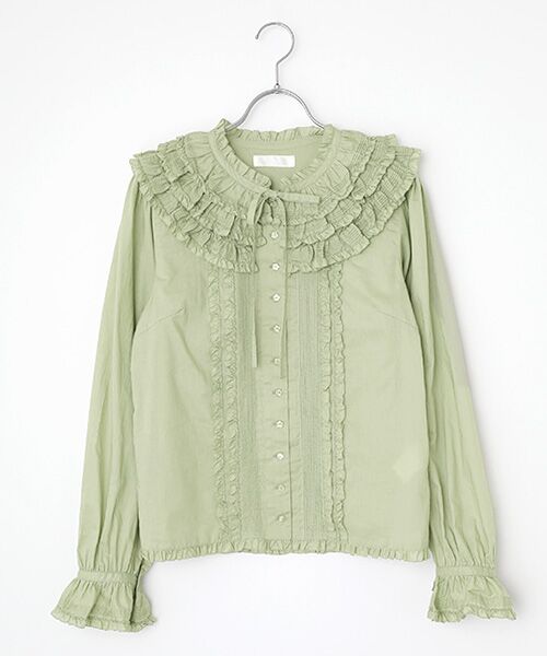 ピンクハウス　ブラウス　半袖　新品　ハッカ ピンクハウス ブラウス 半袖 新品 ハッカ PINK HOUSE｜ピンク