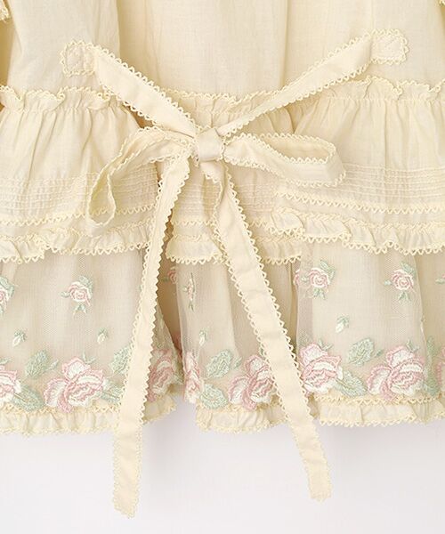 PINK HOUSE / ピンクハウス シャツ・ブラウス | ●ローズレース使いブラウス | 詳細4