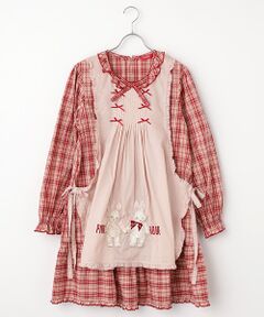 pink house ロング　チュニック　ワンピース セール】 Pink House Favoritesプリントワンピース （ロング