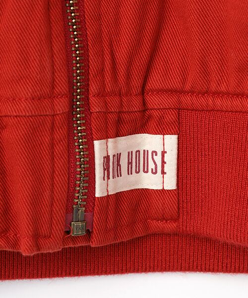 PINK HOUSE / ピンクハウス ブルゾン | ハロウィーンワンダーランドワッペン使いゼッケン付きブルゾン | 詳細14