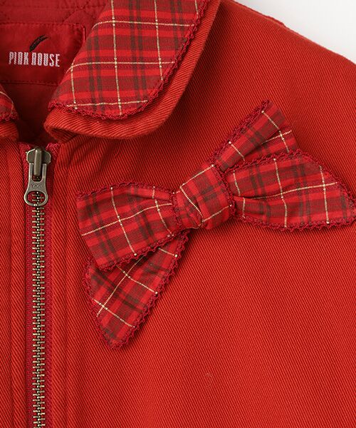 PINK HOUSE / ピンクハウス ブルゾン | ハロウィーンワンダーランドワッペン使いゼッケン付きブルゾン | 詳細15