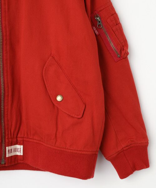 PINK HOUSE / ピンクハウス ブルゾン | ハロウィーンワンダーランドワッペン使いゼッケン付きブルゾン | 詳細7