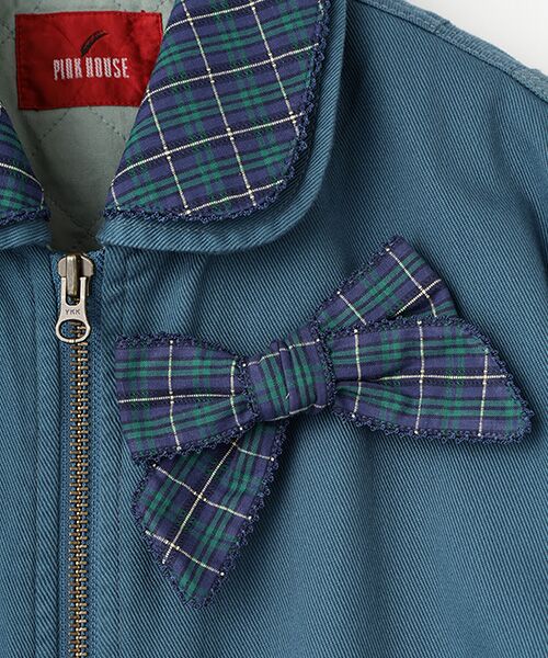 PINK HOUSE / ピンクハウス ブルゾン | ハロウィーンワンダーランドワッペン使いゼッケン付きブルゾン | 詳細19