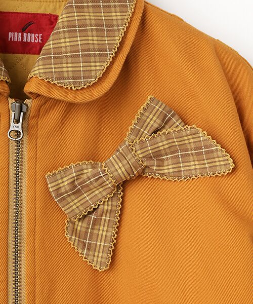 PINK HOUSE / ピンクハウス ブルゾン | ハロウィーンワンダーランドワッペン使いゼッケン付きブルゾン | 詳細23