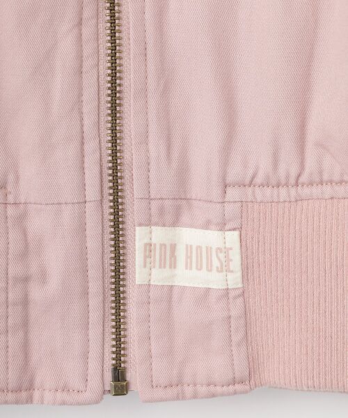PINK HOUSE / ピンクハウス ブルゾン | ●バラ園うさぎ刺繍ブルゾン | 詳細5