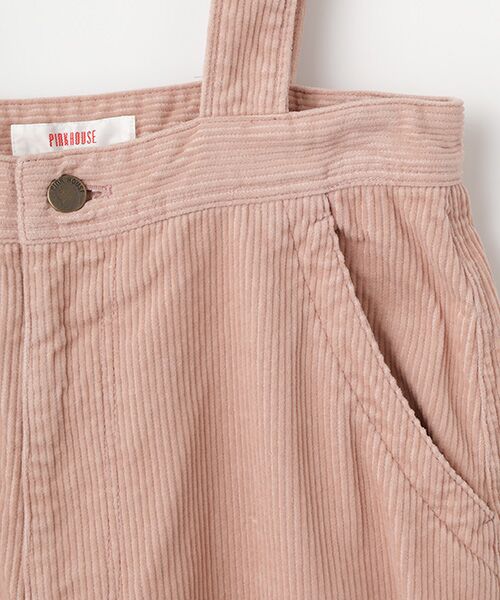 PINK HOUSE / ピンクハウス サロペット・オールインワン | ●コーデュロイパンツ | 詳細4