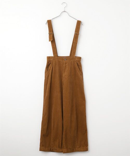 PINK HOUSE / ピンクハウス サロペット・オールインワン | ●コーデュロイパンツ（キャラメル）