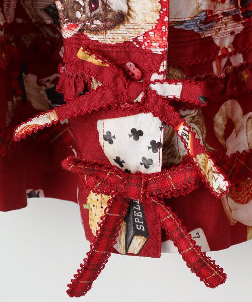 PINK HOUSE / ピンクハウス ロング・マキシ丈スカート | ●ハロウィーンワンダーランドプリントスカート | 詳細1