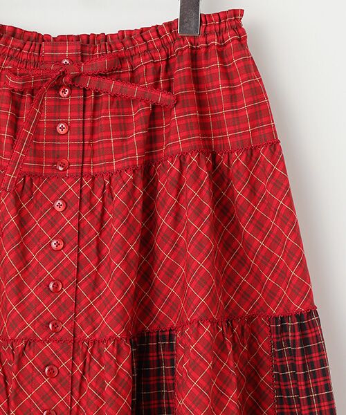 PINK HOUSE / ピンクハウス ロング・マキシ丈スカート | ●オリジナルコードチェックスカート | 詳細2