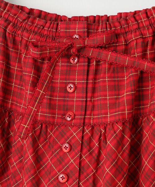 PINK HOUSE / ピンクハウス ロング・マキシ丈スカート | ●オリジナルコードチェックスカート | 詳細4