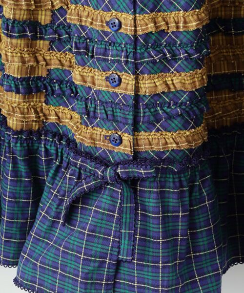 PINK HOUSE / ピンクハウス ロング・マキシ丈スカート | ●オリジナルコードチェックスカート | 詳細7