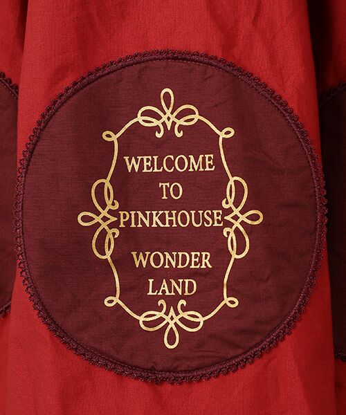 PINK HOUSE / ピンクハウス ロング・マキシ丈スカート | ハロウィーンワンダーランドワッペン使いスカート | 詳細2
