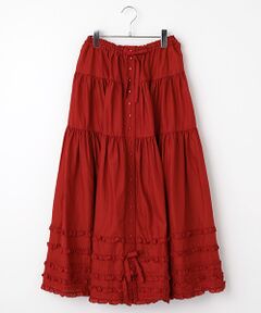 ピンクハウス♡スカート セール】 空プリントスカート （ロング・マキシ丈スカート