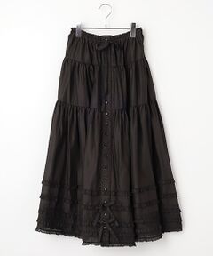 最終価格⭐︎ピンクハウス段々スカート セール】 ローンフリルロングスカート （ロング・マキシ丈