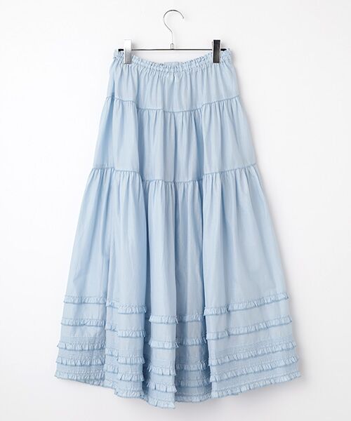 PINK HOUSE / ピンクハウス ロング・マキシ丈スカート | ローンティアードスカート | 詳細2