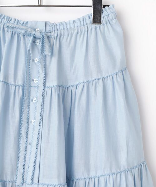 PINK HOUSE / ピンクハウス ロング・マキシ丈スカート | ローンティアードスカート | 詳細3