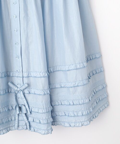 PINK HOUSE / ピンクハウス ロング・マキシ丈スカート | ローンティアードスカート | 詳細4