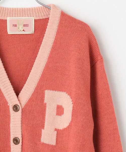 PINKHOUSE ウサギ フリルカーディガン 生成うさぎモチーフカーディガン - ピンクハウス通販