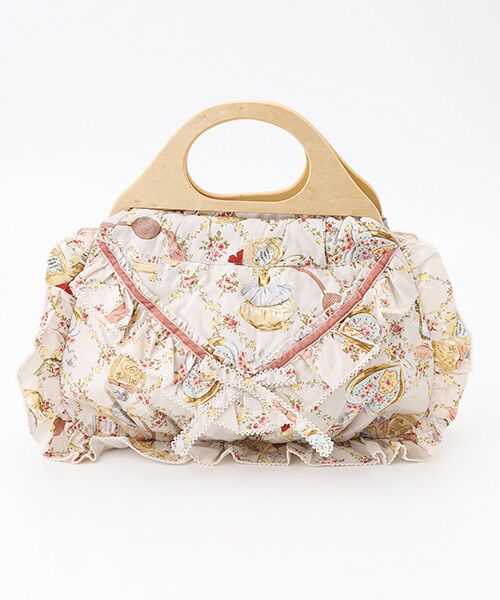 PINK HOUSE / ピンクハウス ハンドバッグ | パフュームプリントバッグ | 詳細1