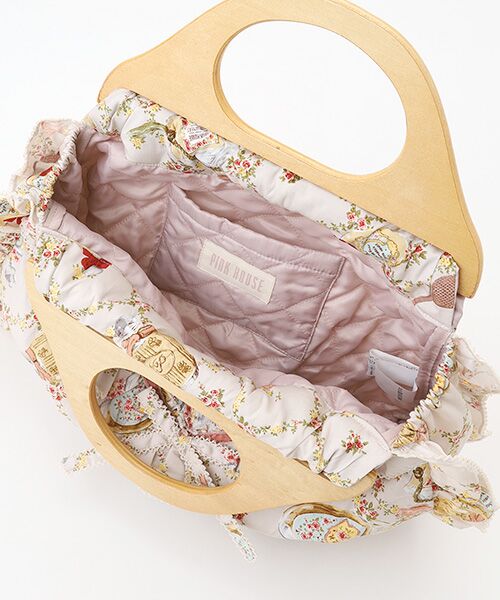 PINK HOUSE / ピンクハウス ハンドバッグ | パフュームプリントバッグ | 詳細5