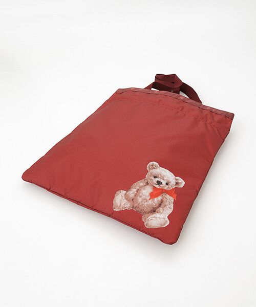 PINK HOUSE / ピンクハウス トートバッグ | PH Tea Party Bear LARGE EMERALD TOTE | 詳細4