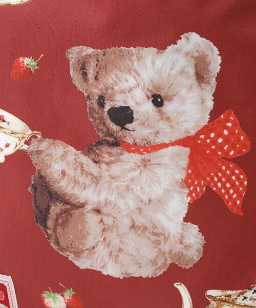 PINK HOUSE / ピンクハウス トートバッグ | PH Tea Party Bear LARGE EMERALD TOTE | 詳細7