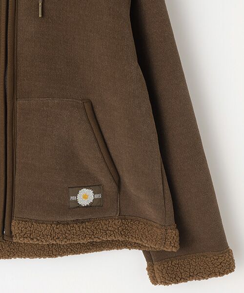 【美品】ピンクハウス ブラウン系 アップルブロッサムシリーズ ニットジャケット 美品】ピンクハウス ブラウン系 アップルブロッサムシリーズ