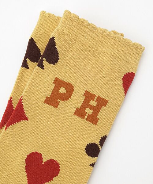 PINK HOUSE / ピンクハウス ソックス | PHトランプ柄ソックス | 詳細1