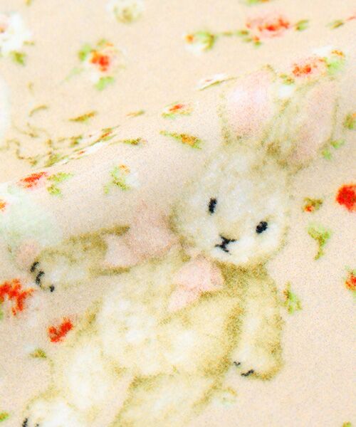 PINK HOUSE　ギンガムウサギ　ブルー　バスタオル PINK HOUSE ギンガムウサギ ブルー バスタオル PINK HOUSE ギンガム