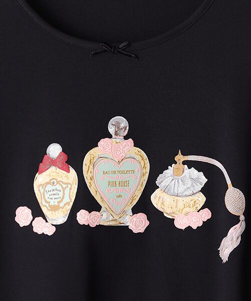 PINK HOUSE / ピンクハウス チュニック | パフュームプリントカットソーチュニック | 詳細1