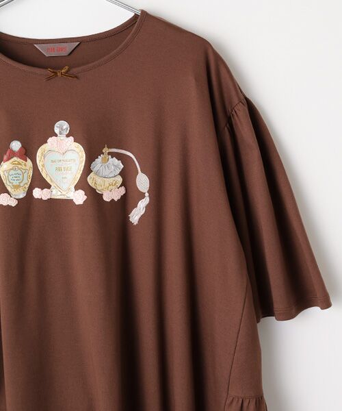 PINK HOUSE / ピンクハウス チュニック | パフュームプリントカットソーチュニック | 詳細5